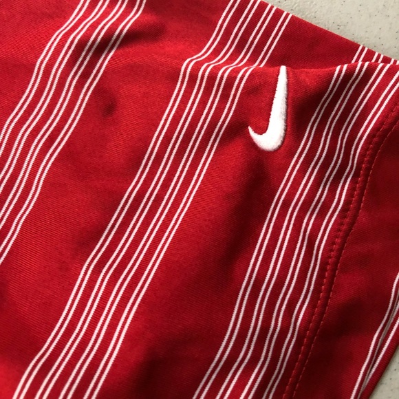 Nike Golf Tour Performance Dri-Fit Red Polo Medium - Picture 5 of 6